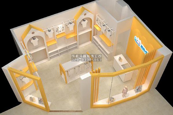 成都40平童裝店如何裝修設計？