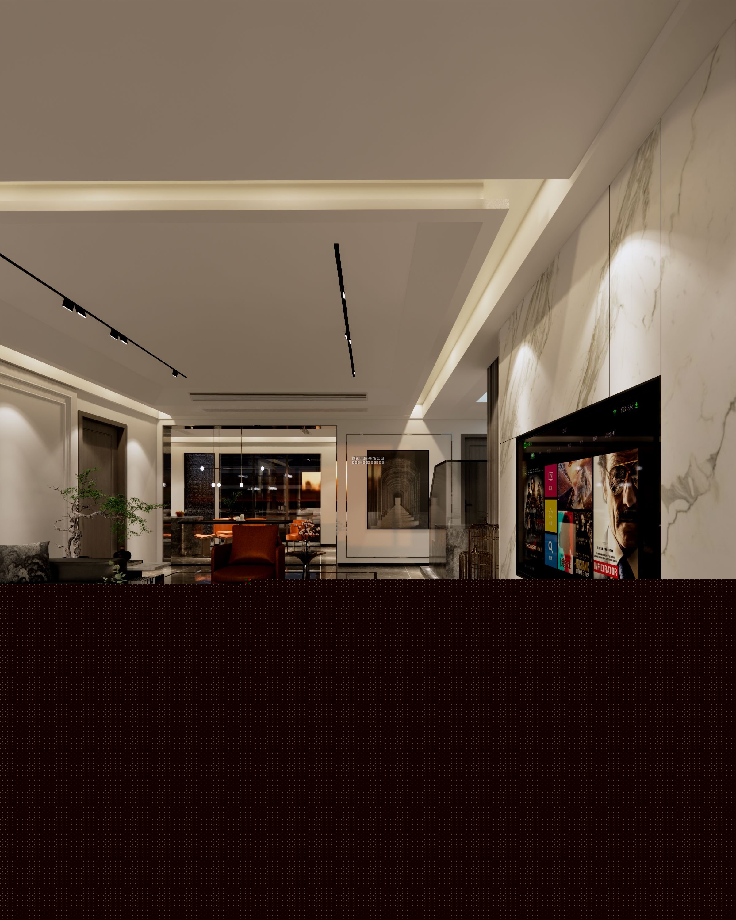 住宅客廳裝修設計效果圖